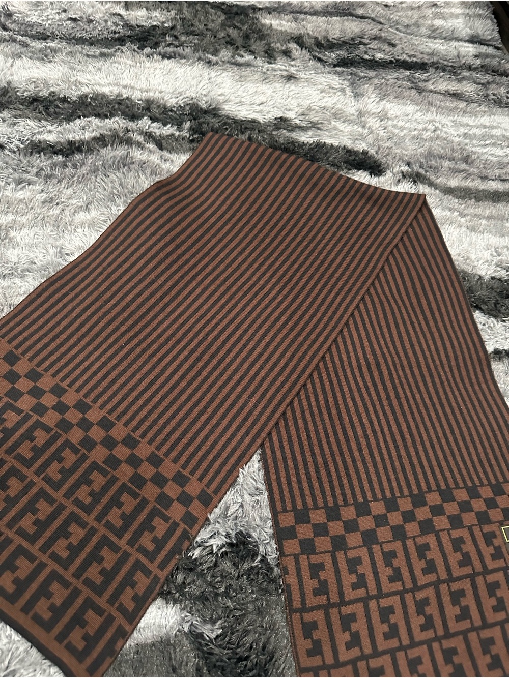 Vintage Fendi Zucca Scarf